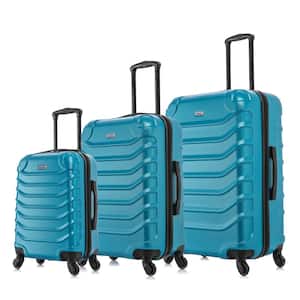 Endurance Lightweight Hardside Spinner Teal 3-Piece Luggage set 20 in. x 24 in. x 28 in.