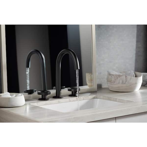 KOHLER Ladena 20 7 8 in. Undermount Bathroom Sink in White with Overflow Drain K 2214 0 The Home Depot