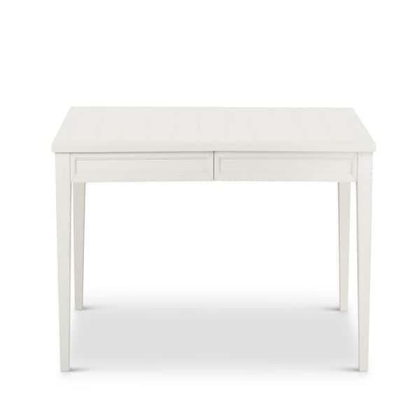 Steve Silver Cayla White Extendable Dining Table