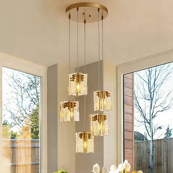 Amber - Chandeliers - The Home Depot