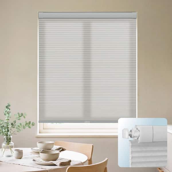 Perfect Lift Window Treatment EZ Grip No Drill No Tool Grey