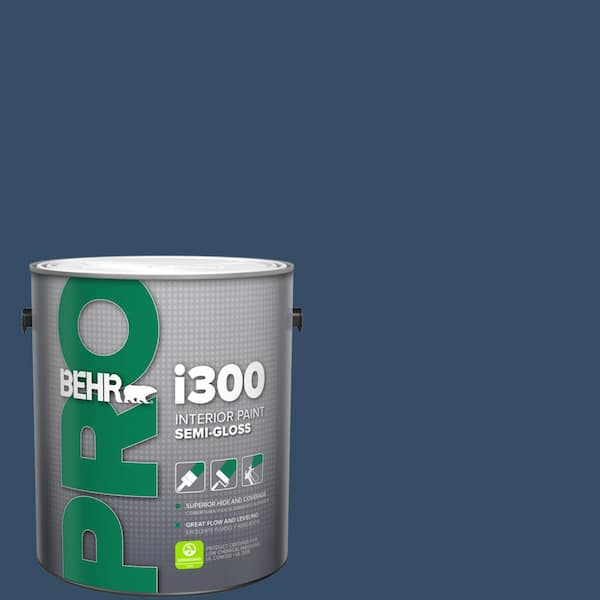 1 gal. #HDC-FL14-12 Rain Boots Semi-Gloss Interior Paint