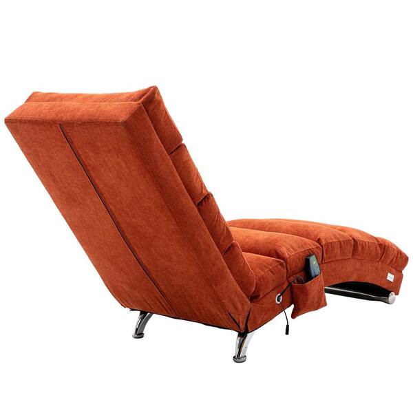 Luman reclining best sale chaise lounge