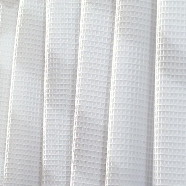 interDesign York Shower Curtain in White