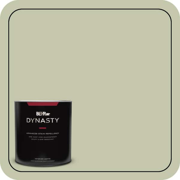 BEHR DYNASTY 1 qt. #MQ6-50 Desert Hotsprings One-Coat Hide Matte Interior Stain-Blocking Paint and Primer