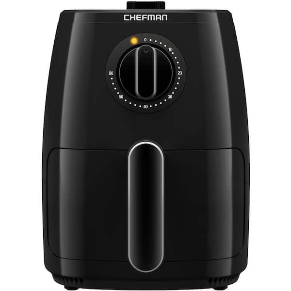 Chefman 3-Quart Dual Zone Feature Black Air Fryer in the Air Fryers  department at