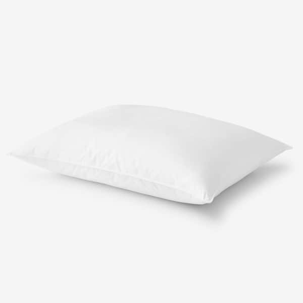 Others Cool Zzz Deluxe Standard Density Polyfiber King White Pillow