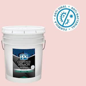 5 gal. PPG1187-1 Scented Valentine Eggshell Antiviral and Antibacterial Interior Paint with Primer
