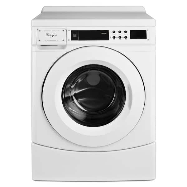 Whirlpool 3.1 cu. ft. High-Efficiency White Front Load Commercial Washing Machine
