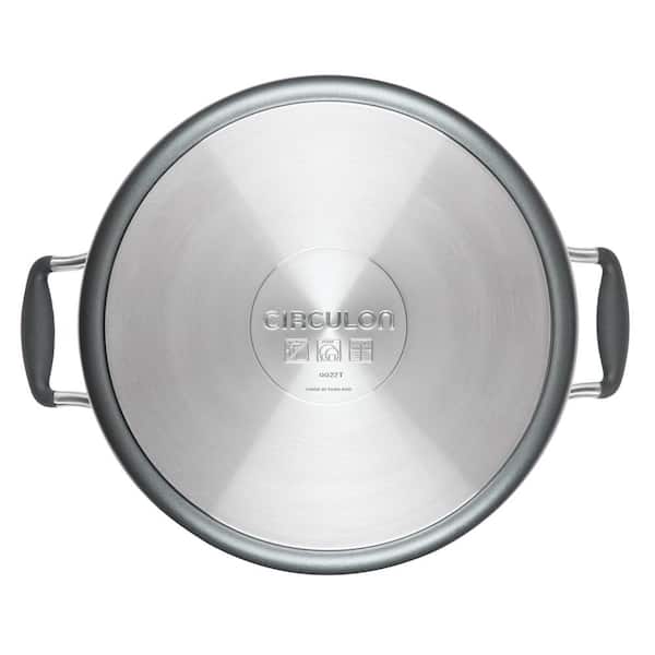 Gordon Ramsay by Royal Doulton Stainless-Steel 3-Quart Saute Pan with Lid