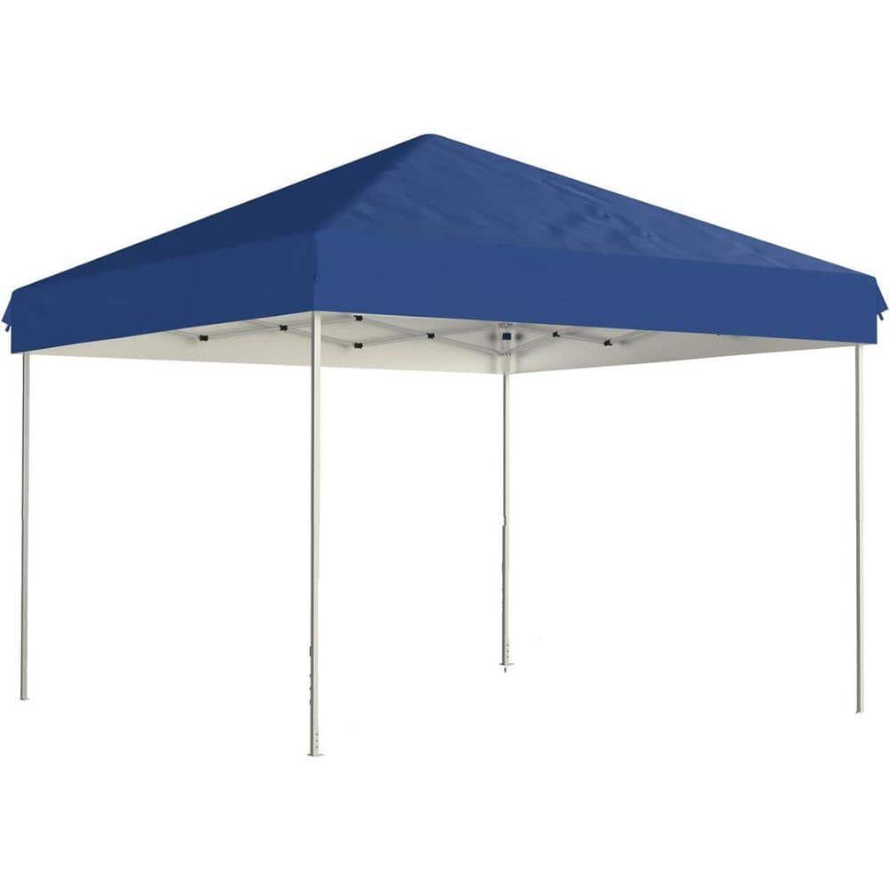 10 ft. x 10 ft. Square Blue Instant Pop-Up Canopy Tent with Waterproof UV Protection Wheeled Bag Sandbags price history on PriceWatchPro