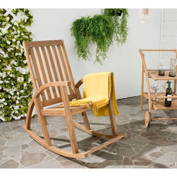 Safavieh Clayton Teak Brown Acacia Wood, Clayton Outdoor Furniture