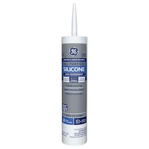 All Purpose Silicone 1 Caulk 10.1 oz Window and Door Sealant White