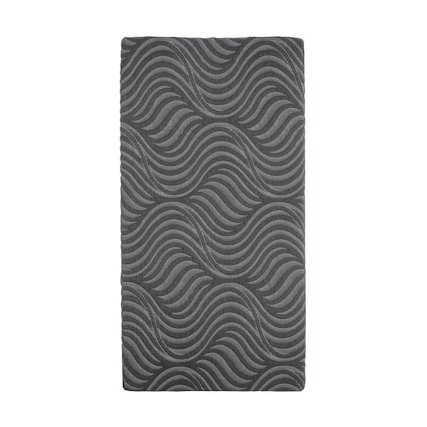 EVERGLADE HOME Vela 11 in. Twin Copper-Infused Memory Foam Hybrid Mattress