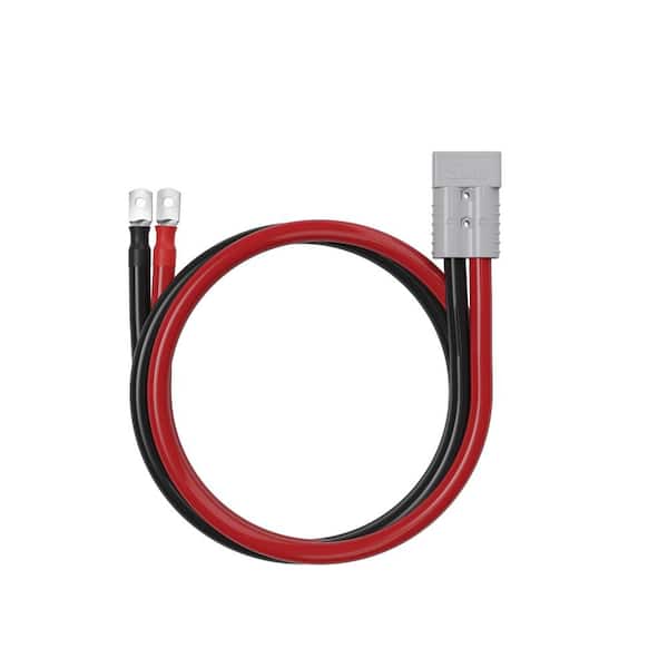 Renogy 1 ft. 4/0AWG Anderson Adapter Cable (Anderson SB350-3/8 in. Lugs)
