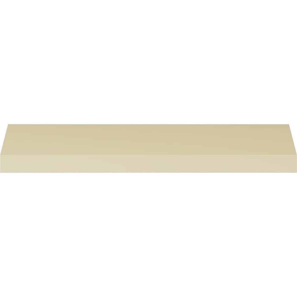 Primed White Polyurethane Dentil Crown Moulding 94.5" Length