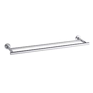 Purist 24 in. Double Towel Bar in Polished Chrome