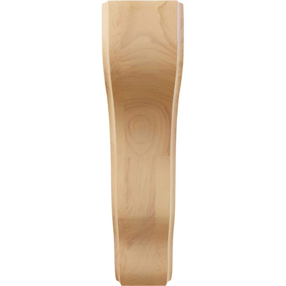 Plymouth Red Oak 7.5" Hand-Carved Wood Corbel
