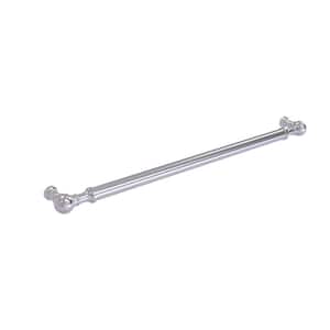 18 in. Center-to-Center Refrigerator Pull in Satin Chrome