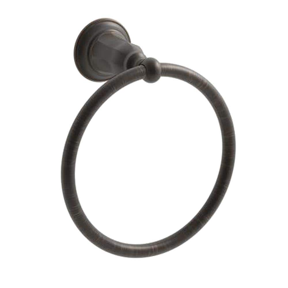 KOHLER Kelston Towel Ring in OilRubbed Bronze K135072BZ The Home Depot