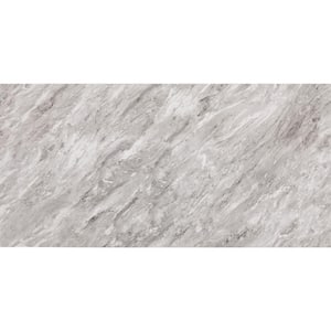 Marble Attache Lavish Stellar Grey Polished 24 in. x 47 in. Color Body Porcelain Floor and Wall Tile (15.26 sq.ft./case)