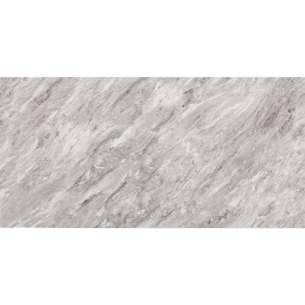 Daltile Marble Attache Lavish Stellar Grey Polished 24 in. x 47 in ...