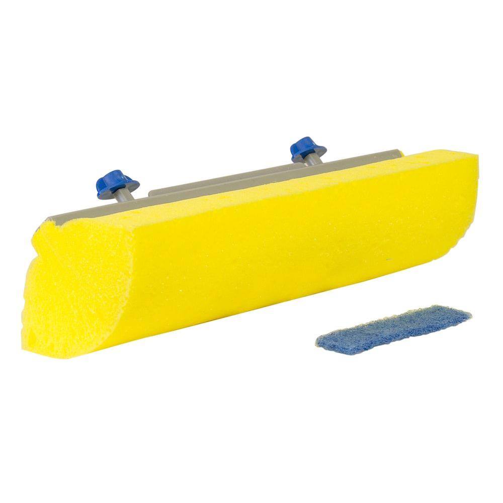 PVA Sponge Mop Refills 3-Pack - Super Absorbent Roller Mop Heads For All Floor Types