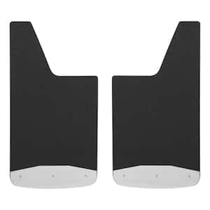 Front or Rear 12" x 20" Textured Rubber Mud Guards, Select Ford Super Duty