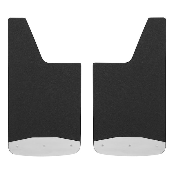 Luverne Front or Rear 12" x 23" Textured Rubber Mud Guards, Select Ford Super Duty
