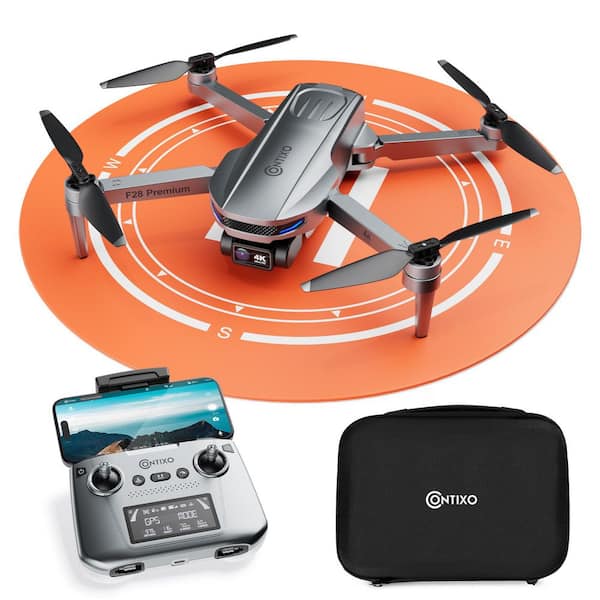 CONTIXO Stratus Max 4K GPS Drone with Intelligent Flight Modes, 26-Min Flight, Brushless Motors and Carrying Case