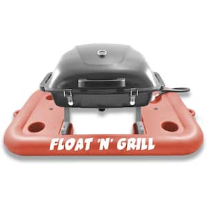 Flip Resistant Waterproof Portable Propane Grill in Red