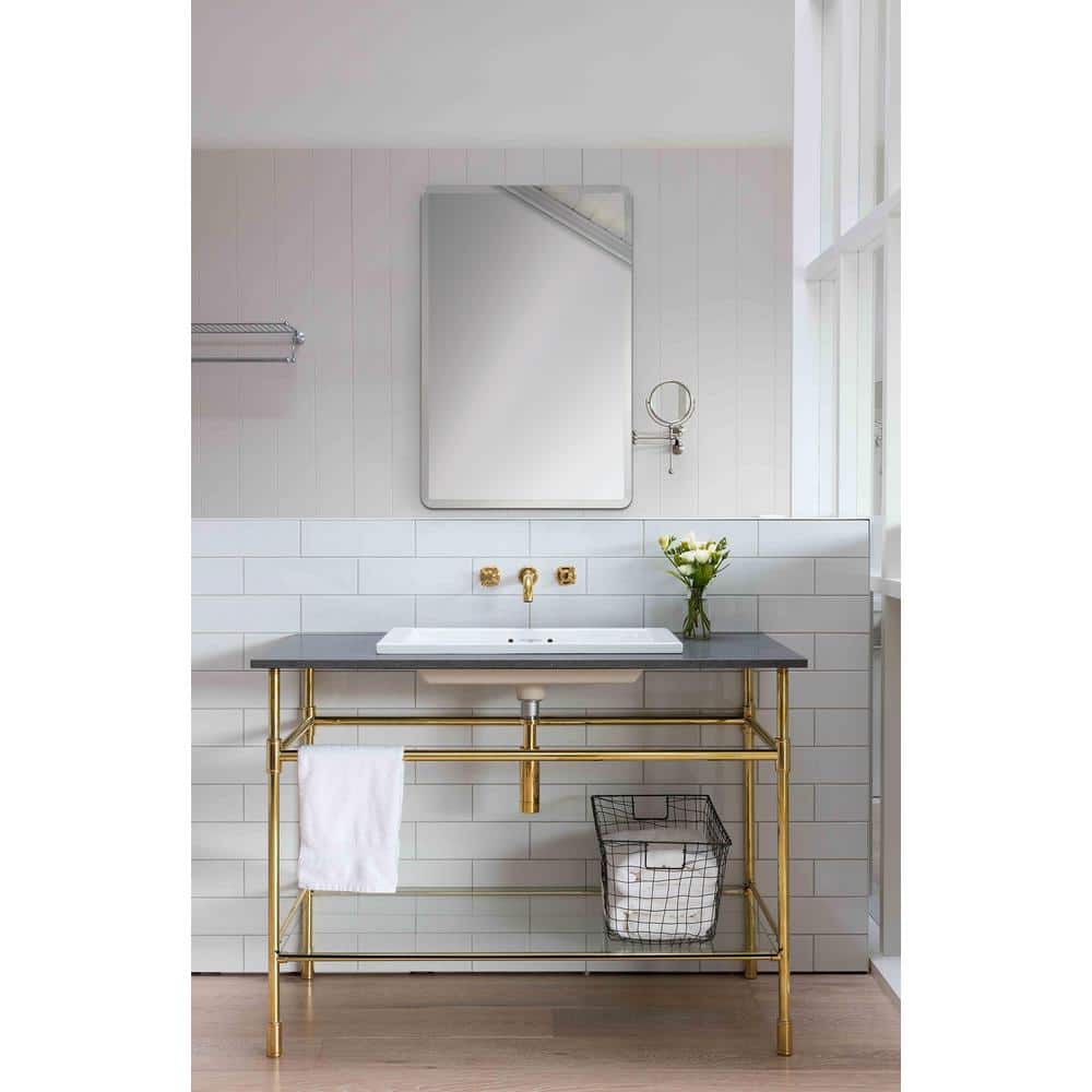 Danske Elegant 36"x24" Frameless Rectangular All-Glass Mirror