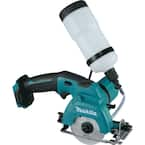 Makita 12V max CXT Lithium Ion Cordless 3 3 8 in. Tile Glass Saw