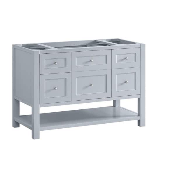 Breckenridge 47.9 in. W x 23.5 in. D x 33.0 in. H Single Bath Vanity Cabinet Without Top in Serenity Blue