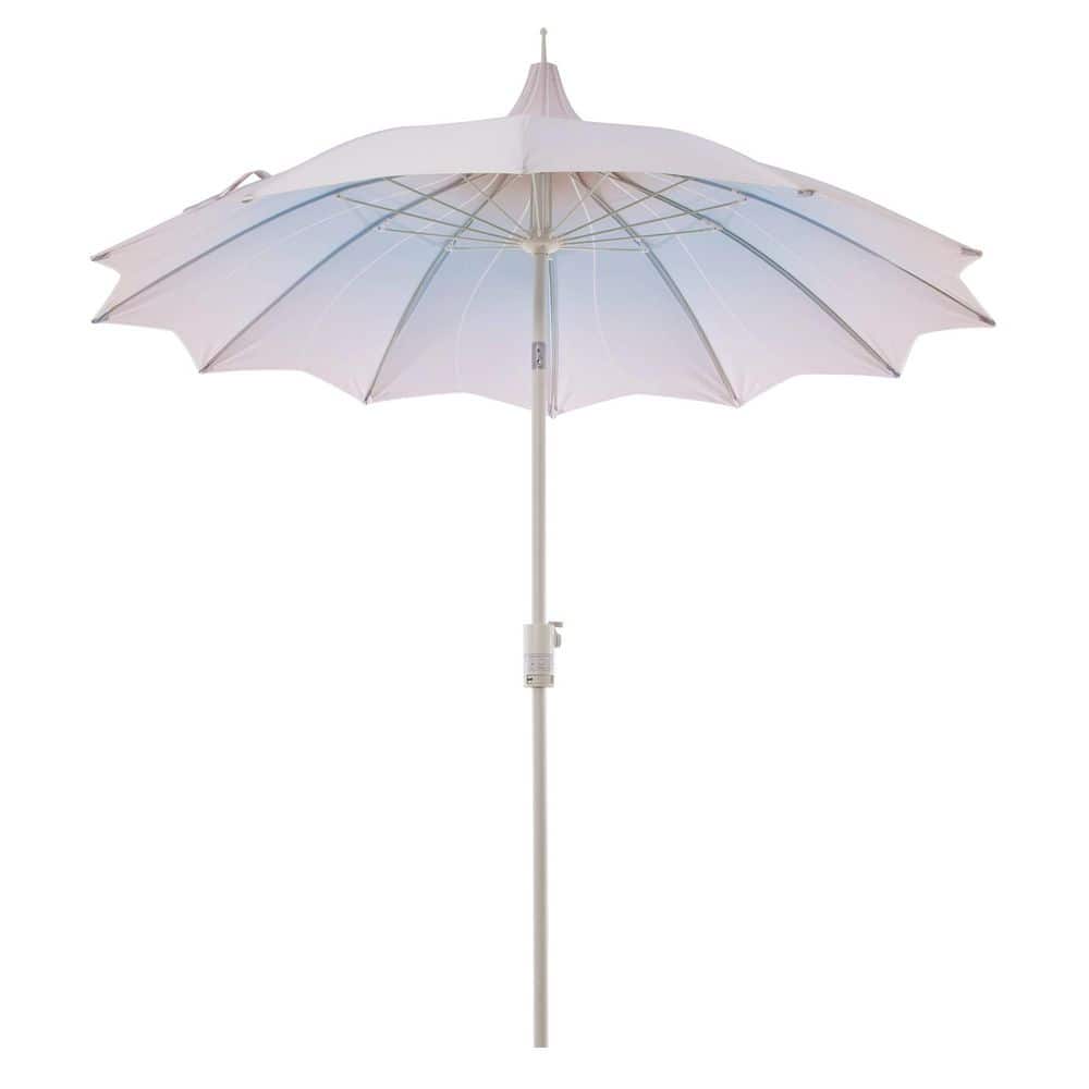 9 ft. Aluminum Market Patio Umbrella in Gradient Blue price history on PriceWatchPro