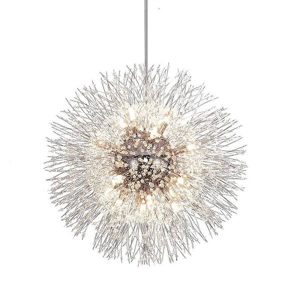 EDISLIVE Calzada Decor 16-Light Chrome Dandelion Firework Chandelier ...