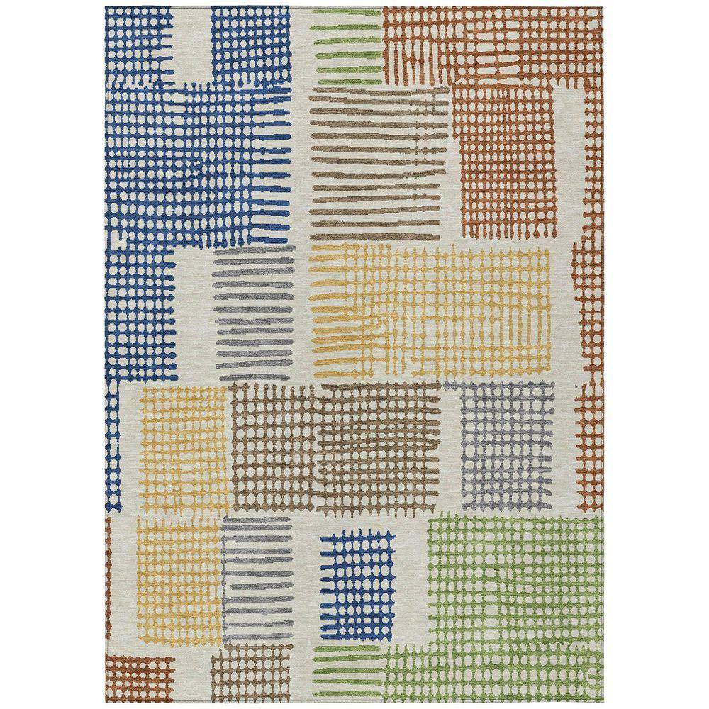 Addison Rugs Chantille Machine Washable Indoor/Outdoor Abstract ACN1975 ...