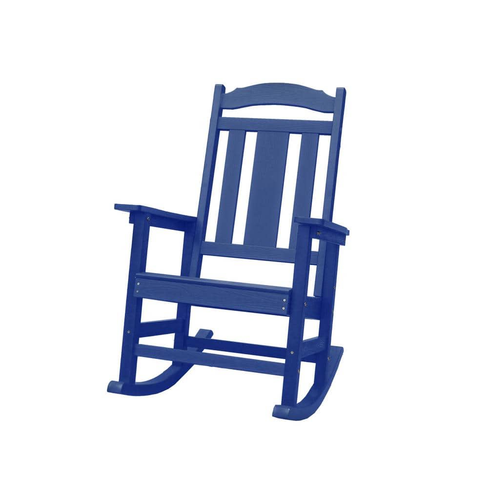 Clihome HIPS Plastic Presidential Outdoor Rocking Chair with High Back ...