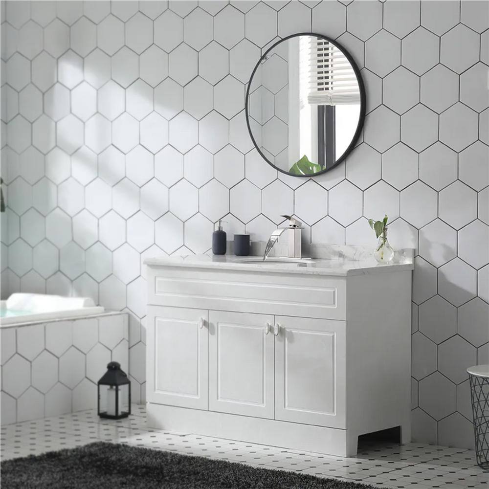 Brushed Nickel Single Handle Waterfall Bathroom Faucet
