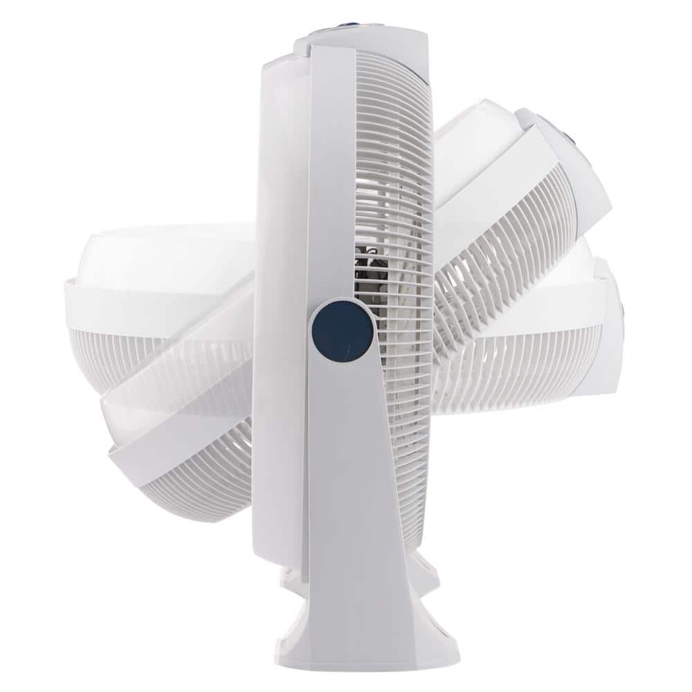 Buy Cyclone Power Circulator 20 in. 3 Speed White Floor Fan with ...