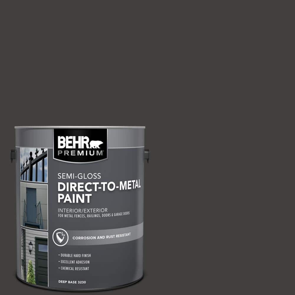 1 gal. #N510-7 Blackout Semi-Gloss Direct to Metal Interior/Exterior Paint price history on PriceWatchPro