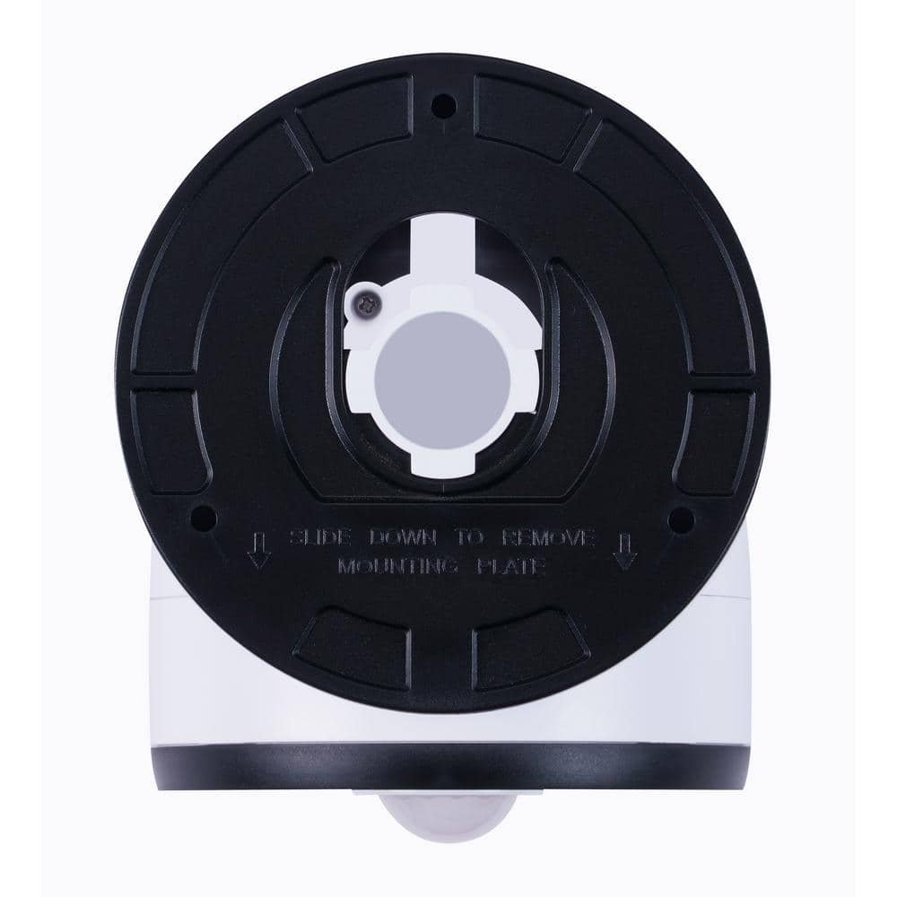 White Matte LED Battery-Powered Security Floodlight