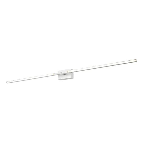 KUZCO Pandora 50-in 1 Light 41-Watt White Integrated LED Wall Sconce