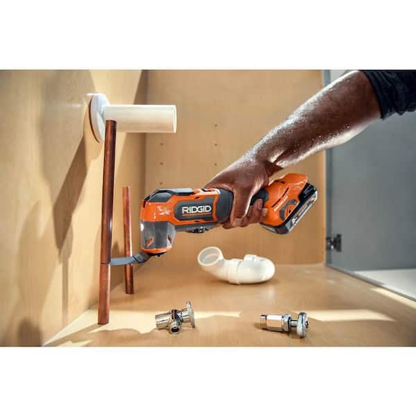 Reviews for RIDGID 18V Cordless 2-Tool Combo Kit with 5 in. Random