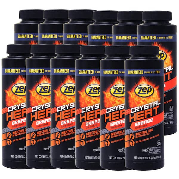 ZEP 32 oz. Crystal Heat Drain Opener (Case of 12)