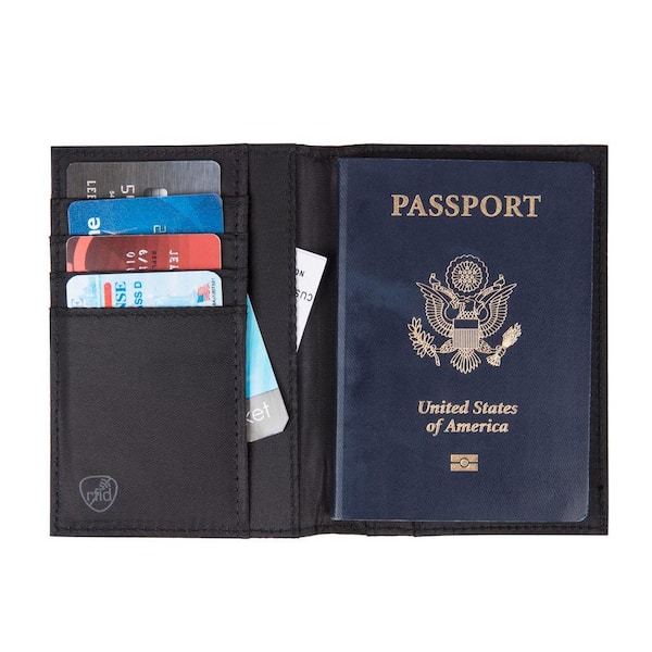 新品未使用　passport フーディ　ネイビー Travelon RFID Blocking Passport Case 82020-500 - The Home Depot