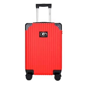 Georgia Bulldogs premium 2-Toned 21" Carry-On Hardcase in Red