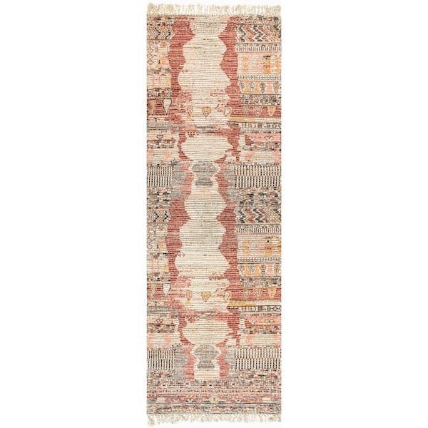 Vintage Flatweave Hermina Multi 2 ft. 6 in. x 8 ft. Runner Rug