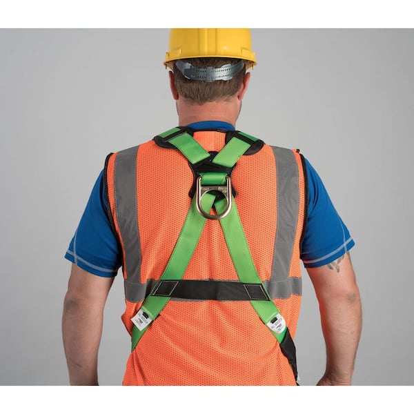 Safety Harness Fall Protection Kit Full Body Roofing - Temu