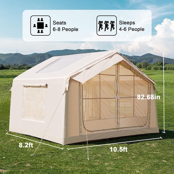 BOZTIY Inflatable Tent for Camping Blow Up Tent with Hand